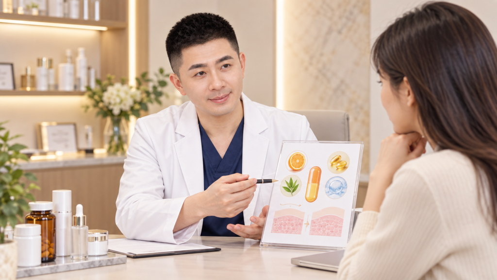 維他命保養怎麼搭？廖寬永醫師談術後肌膚